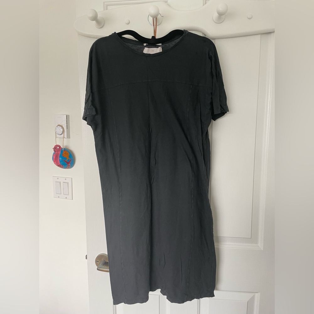 Pomandere Black Cotton Dress